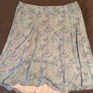 A-line knee length skirt size 16